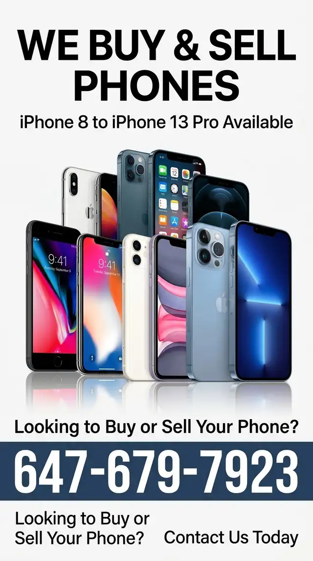 Apple iPhone Selection – Pre-Owned, Fully Inspected