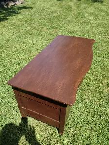 Antique 3 drawer wood dresser - Photo 6