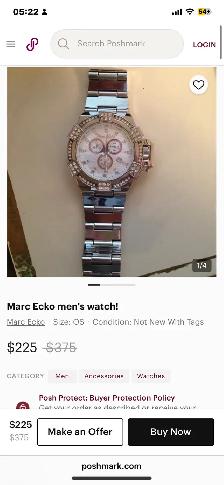 montre mark echo  valeur 500$ - Photo 4