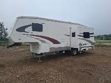 2007 CrossRoads 25 Ft T/A 5th Wheel Travel Trailer Cruiser Sport