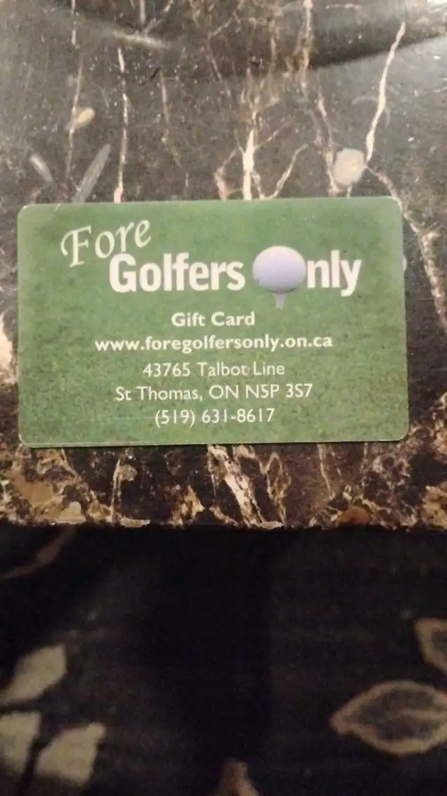 Fore Golfers Only