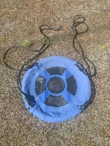 24" diameter saucer swing
