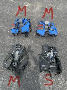 scuba diving/ Swimming gear/ various prices