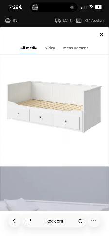 IKEA twin bed frame
