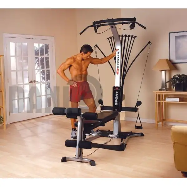 BowFleX SporT with  310 Pound Upgrade gym weights exercise