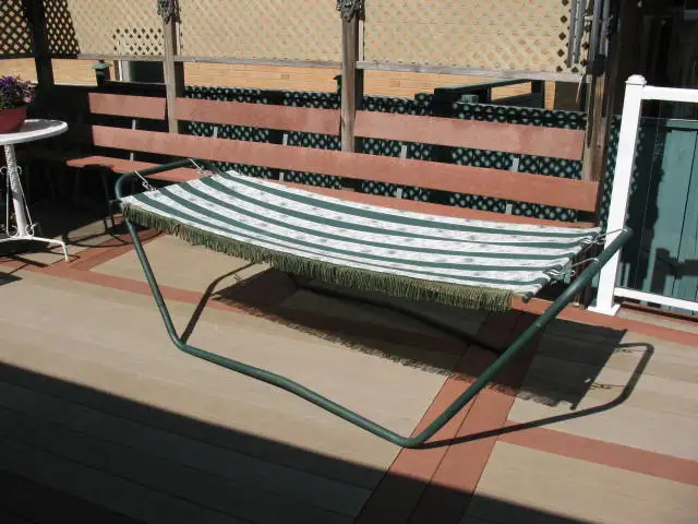 Adult Size Free Standing Hammock, LIKE NEW