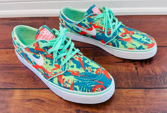 Rare Nike SB Stefan Janoski Digi Floral Shoes – Men’s Size 10