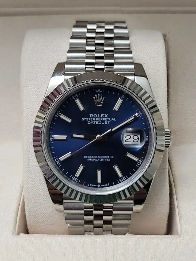 Datejust Blue Dial