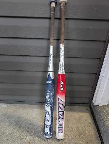 Louisville Slugger and Mizuno Softball Bats