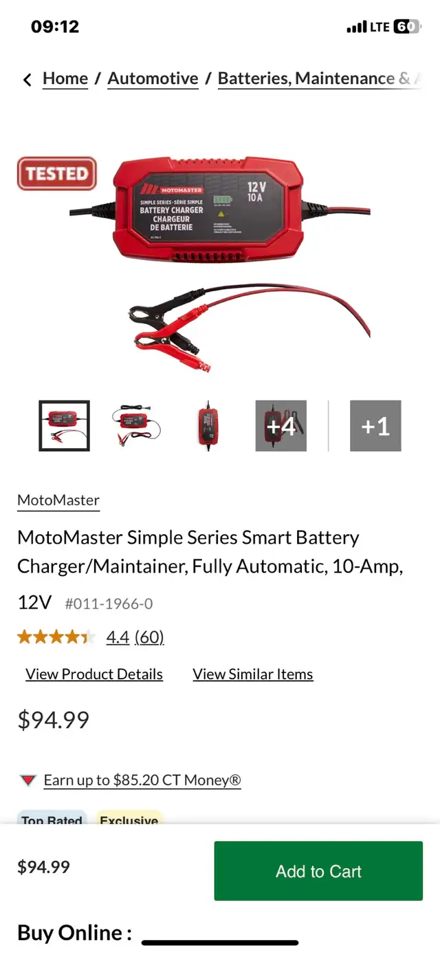 chargeur à batterie auto moto
