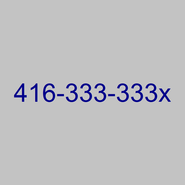 Toronto pemium 416 numbers for personal and business