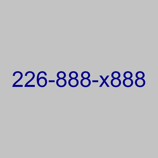 226 519 548 VIP Business 416 Phone Numbers