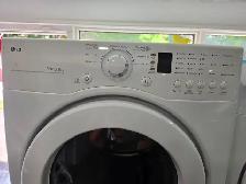 LG 27' White Front-Load Stackable Washer & Electric Dryer Set - Photo 6