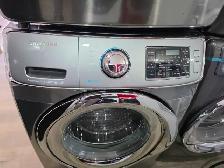 Samsung 27' Stainless Steel Front-Load Stackable Washer & Dryer - Photo 3