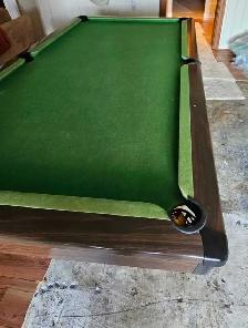 8' used BRUNSWICK Bristol pool table 416-716-6707 ALEX BILLIARDS - Photo 3