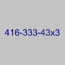 Buy Today Unbelievable Easy Memorable Toronto 416 ViP Number