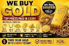 WE BUY GOLD — TOP PRICES PAID IN CASH!