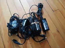Lot 4 x Genuine Dell Laptop Chargers 19.5v 3.34a Big Tip