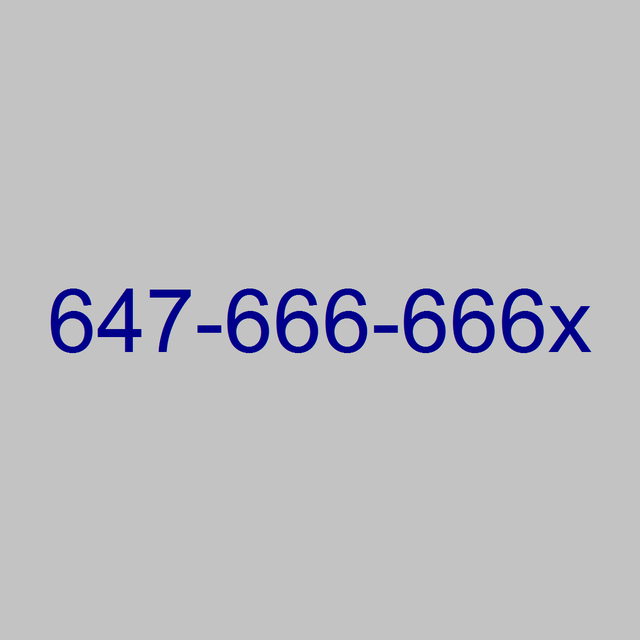 Professional Easy Memorable 416 Toronto 647 Phone Line