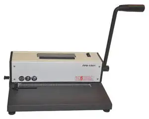 Coil Spiral Binding Machine with Electric Inserter heavy duty