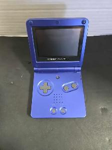 Blue Gameboy SP With Charger