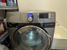 Beautifully Maintained Samsung Washer & Dryer Set — With Pedesta - Photo 10