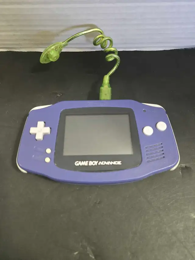 Gameboy Advance Purple With Adapter