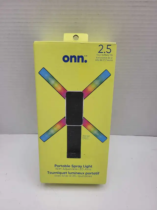 Onn Portable LED Spray light & Phone Holder