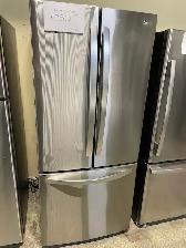 Réfrigérateur stainless 30'' portes françaises LG