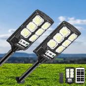 Mcfacesun 5000LM Solar Street Light with Motion Sensor IP66...