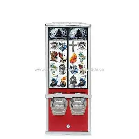 Wanted Sticker tattoo vending machine