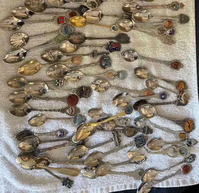 Souvenir spoon collection