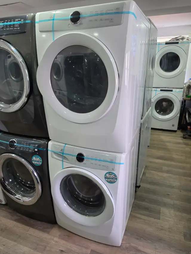 Electrolux 27' White Front-Load Stackable Washer Electric Dryer