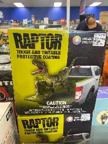 Raptor Tough Tintable Protective Coating @ Cashopolis!!