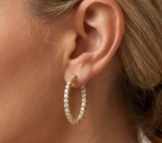 14Karat Yellow Gold Natural Diamond