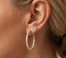 14Karat Yellow Gold Natural Diamond