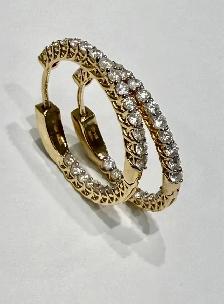 14Karat Yellow Gold Natural Diamond - Photo 2