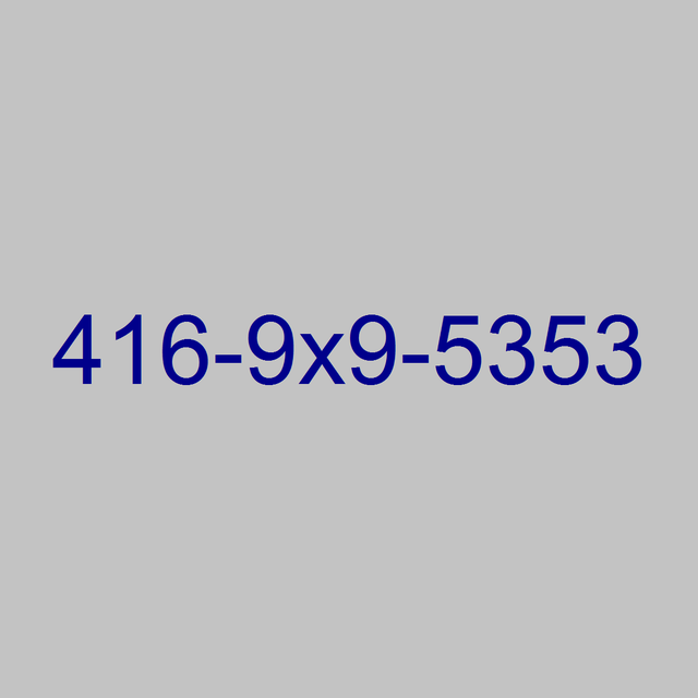 Unforgatable Super Prestige 416 Phone Numbers Here