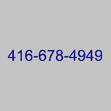 Ssuper easy memorable 416 phone number for sale ViP