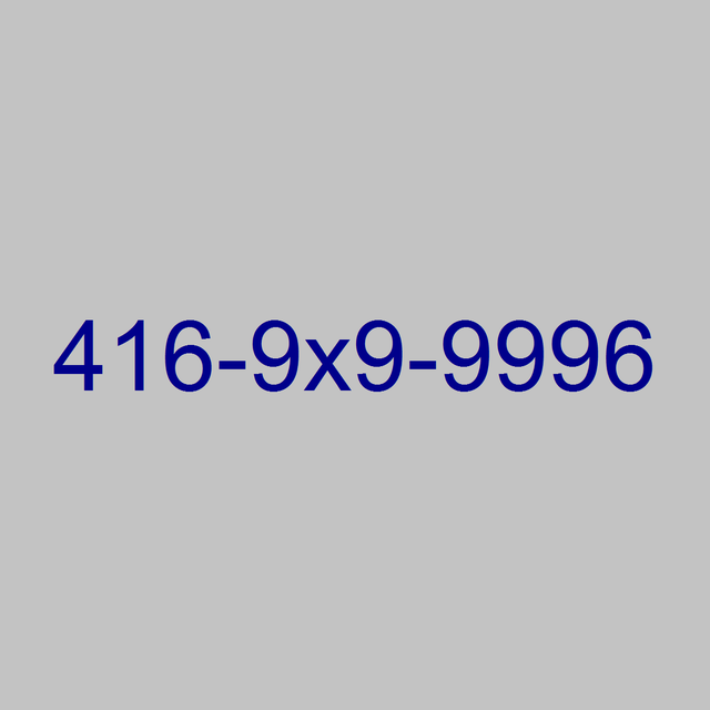 Incediable Super Easy Memorable 416 Number for SALE