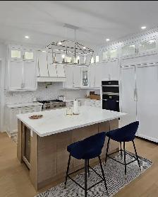 bathroom vanity kitchen cabinets quartz countertop - Photo 6