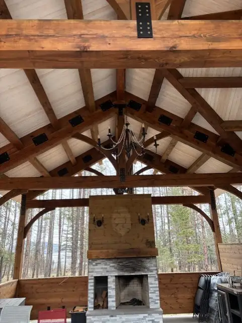 Rough‑Cut Fir Timbers