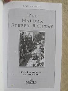 THE HALIFAX STREET RAILWAY - 2009 SC - Photo 2