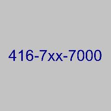 Super Easy ending 7000 416 Prestige Toronto Phone Number