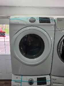 Samsung 27' White Front-Load Stackable Washer & Electric Dryer - Photo 5