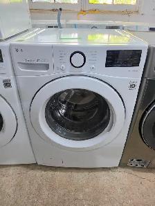 LG 27' White Front-Load Stackable Washer / Washing Machine