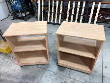 Microwave stands or end tables