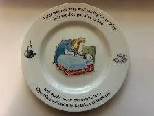 Wedgwood Peter Rabbit Plate – "Peter was not well"