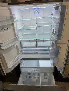 LG 33' Stainless Steel French Door Fridge Bottom Freezer - Photo 3
