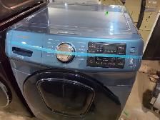 Samsung 27' Blue Sapphire FrontLoad Stackable Washer W/ Add Door - Photo 2